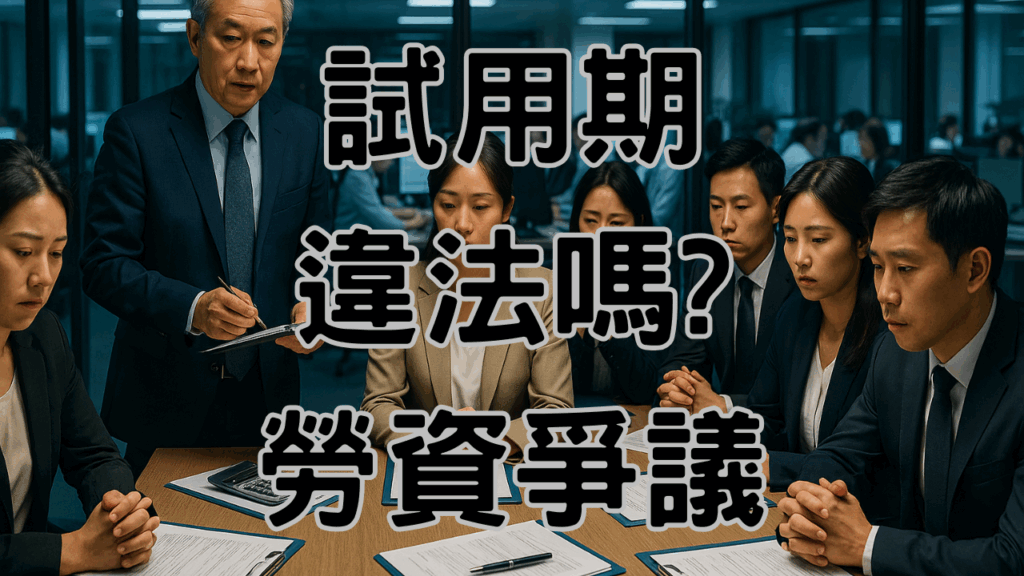 試用期考核標準怎麼訂才合理?雇主與勞工必讀指南!-K021 1 1997年試用期取消 1 1