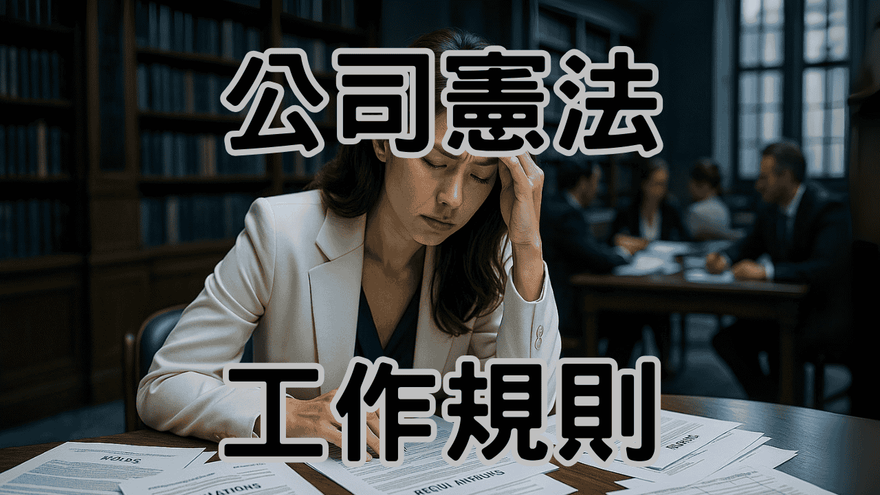 工作規則撰寫公司須知!有12項重點保護公司!比勞動部的好用-K015 1 工作規則撰寫公司必須明白的12項重點大解析比勞動部的好用