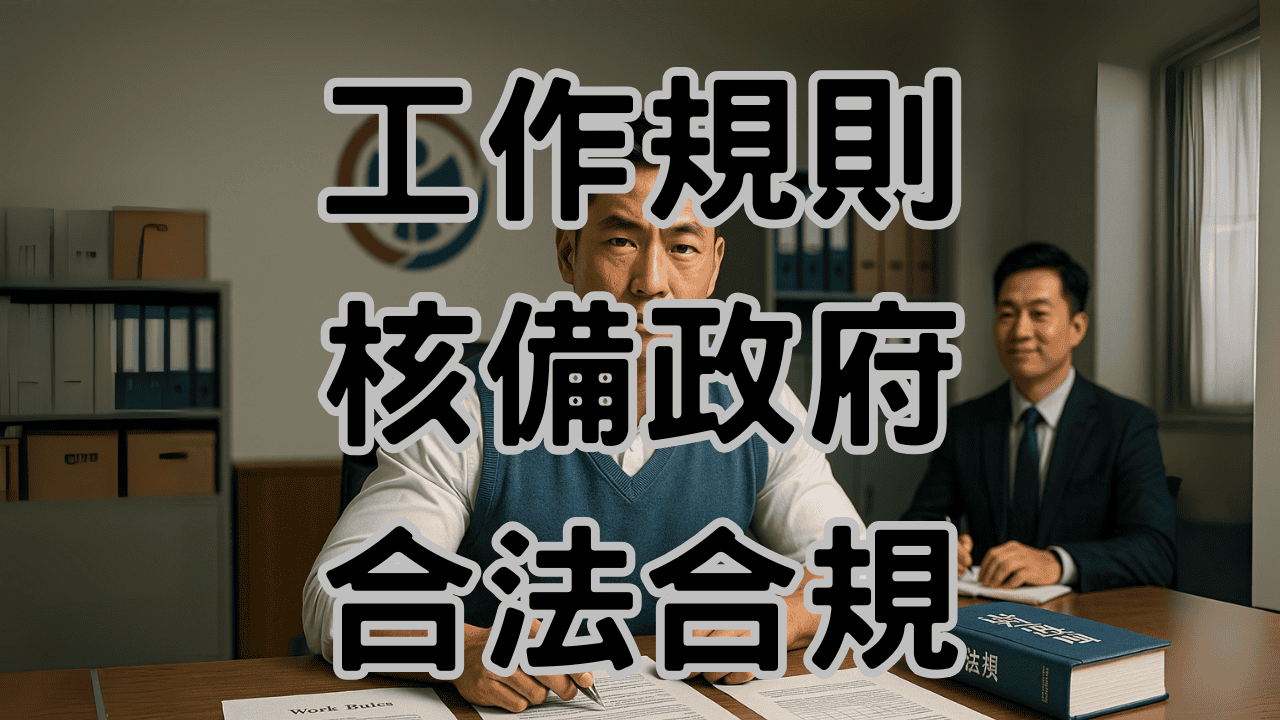 工作規則核備一定要嗎有核備會被勞檢嗎