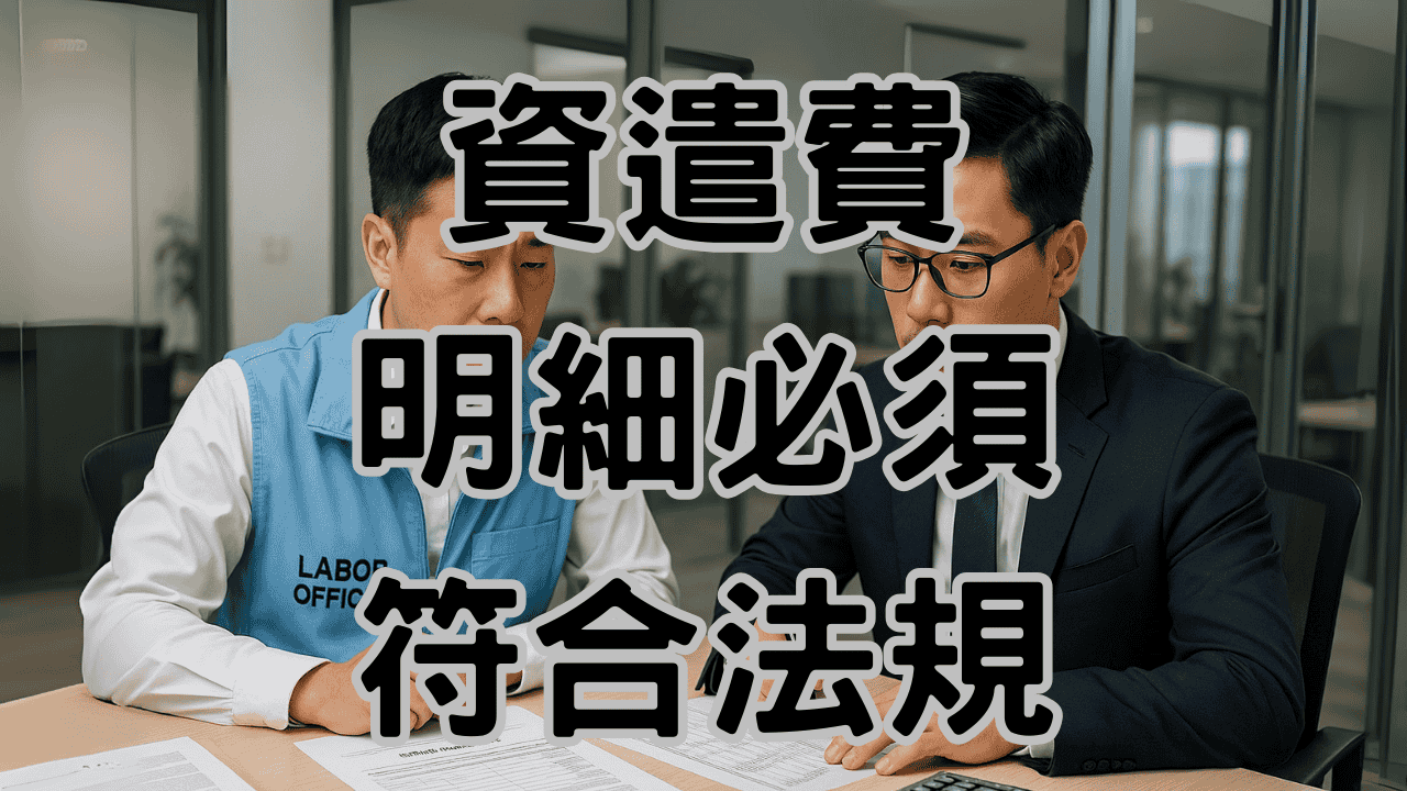 資遣費計算明細藏5大陷阱！為什麼聰明老闆都要「三次檢查」？少看這筆被罰到破產-H008